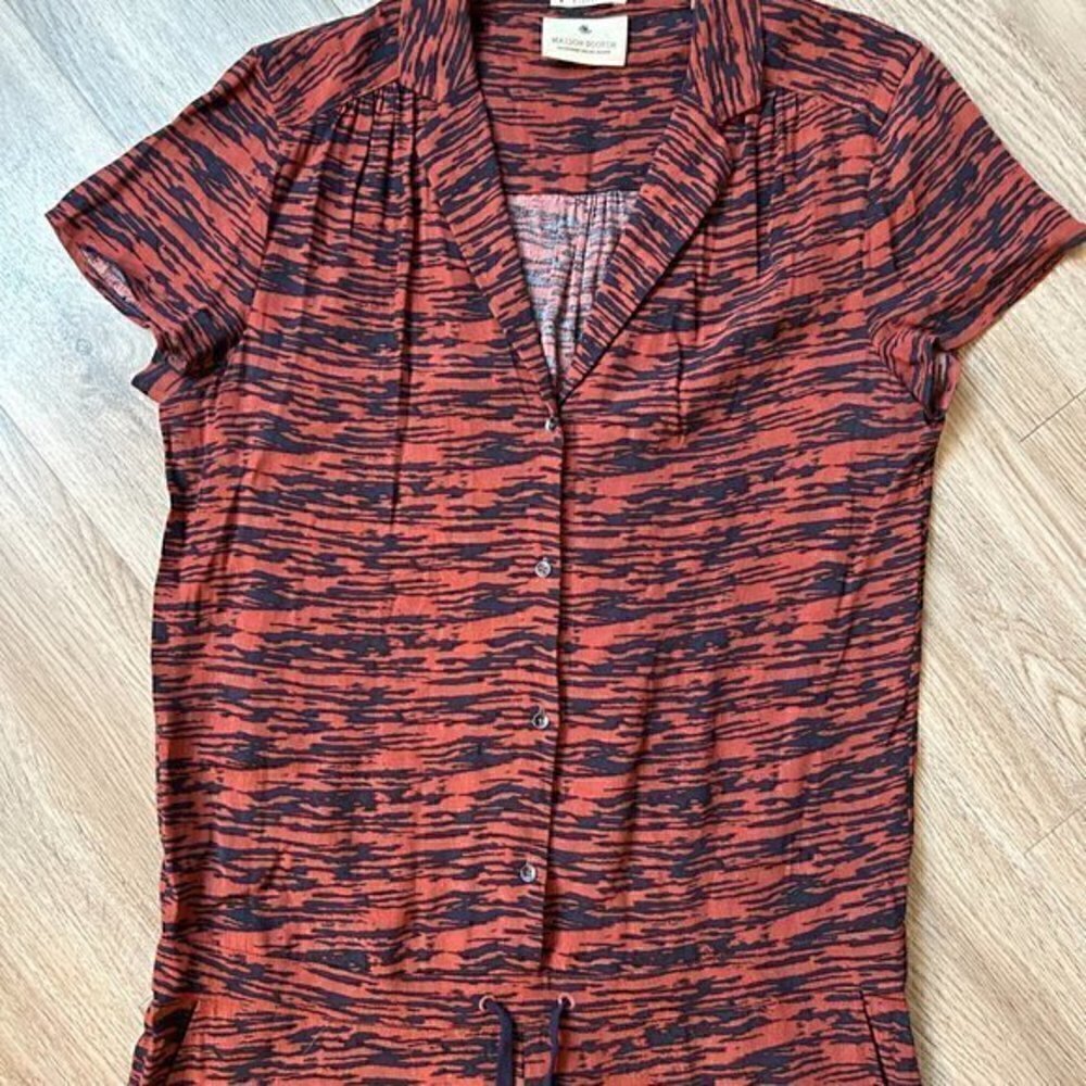 Scotch & Soda Maison Scotch Button Up Jumpsuit Size S - Picture 4 of 9